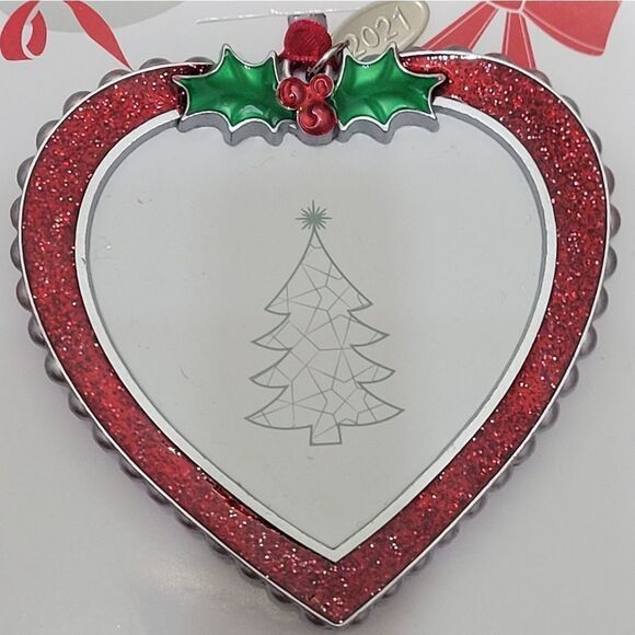 Metal heart photograph ornaments - Picture 3 of 3